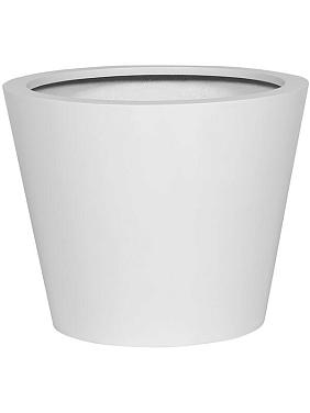 Кашпо Fiberstone bucket s matt white Кашпо Fiberstone bucket s matt white