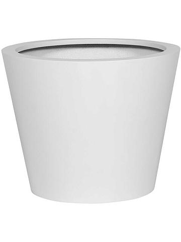 Кашпо Fiberstone bucket s matt white Кашпо Fiberstone bucket s matt white