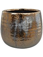Кашпо Yvette pot gold D15 H13 см Кашпо Yvette pot gold D15 H13 см