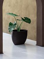 Кашпо Ruvido organic earth D67 H50 см