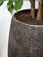 Кашпо Baq opus hit darcy gold (с техническим горшком) D59 H69 см