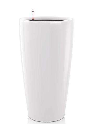 Кашпо Ola Dom Partner Deluxe 40 (31л) белый лакированный