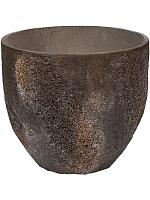 Кашпо Oyster jesslyn s imperial brown D50 H44 см
