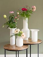 Ваза Jess vase marble white D16 H42 см Ваза Jess vase marble white D16 H42 см