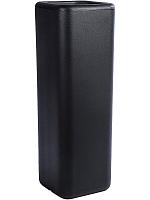 Кашпо Otium murus black L27 W27 H80 см