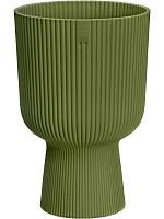 Кашпо Vibes fold coupe fern green D14 H21 см