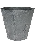 Кашпо Artstone claire pot grey D27 H24 см