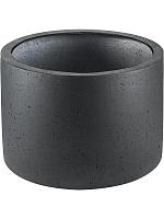 Кашпо Grigio cylinder anthracite D60 H41 см