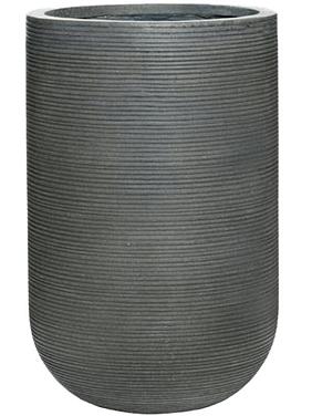 Кашпо Ridged horizontally cody m dark grey Кашпо Ridged horizontally cody m dark grey