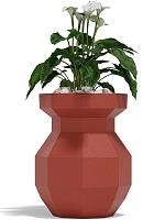 Кашпо Origami yuri basic planter D20 H25 см