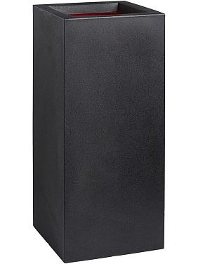 Кашпо Capi urban smooth nl planter rectangle black Кашпо Capi urban smooth nl planter rectangle black