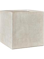 Кашпо Antwerp square planter beige L44 W44 H44 см