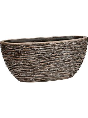 Кашпо Baq luxe lite universe wrinkle oval bronze Кашпо Baq luxe lite universe wrinkle oval bronze