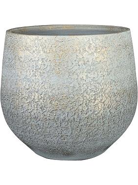 Кашпо Noor pot metallic grey Кашпо Noor pot metallic grey