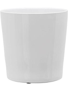 Кашпо Basic round shiny white Кашпо Basic round shiny white