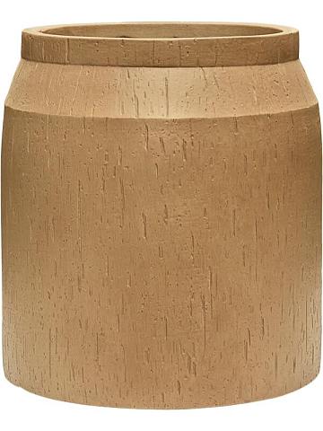 Кашпо Baq raindrop cylinder brown beige