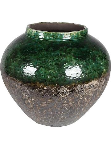 Кашпо Lindy jar green black Кашпо Lindy jar green black