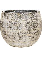 Кашпо Baq atlas balloon white D45 H35 см