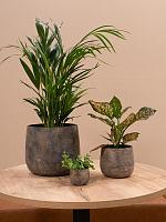 Кашпо Jules pot earth D18 H15 см