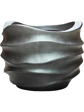 Кашпо Baq gradient lee couple matt grey (с техническим горшком)