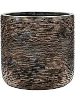 Кашпо Baq luxe lite universe wrinkle cylinder bronze D40 H38 см Кашпо Baq luxe lite universe wrinkle cylinder bronze D40 H38 см