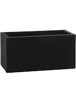 Кашпо Fiberstone balcony xs black L40 W20 H20 см Кашпо Fiberstone balcony xs black L40 W20 H20 см