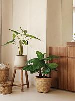 Кашпо Baq raindrop darcy beige D30 H26 см