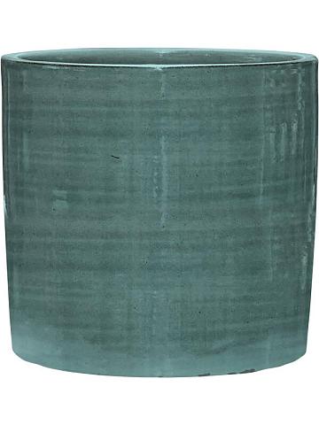Кашпо Plain striped cylinder aqua Кашпо Plain striped cylinder aqua
