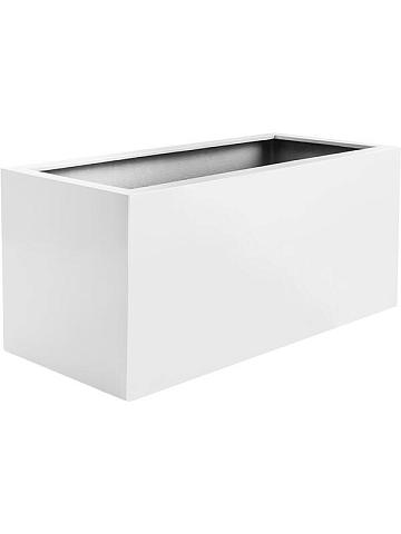 Кашпо Argento box matt white Кашпо Argento box matt white