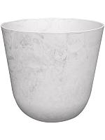 Кашпо Palermo pot marble cloud D17 H15 см Кашпо Palermo pot marble cloud D17 H15 см