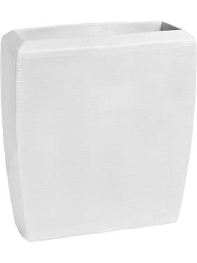 Кашпо Capi arc granite planter rectangle white