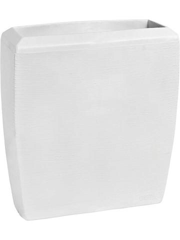 Кашпо Capi arc granite planter rectangle white