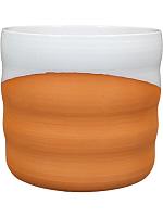 Кашпо Odin pot white terra D18 H16 см Кашпо Odin pot white terra D18 H16 см