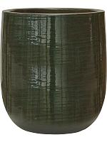 Кашпо Plain striped darcy olive D37 H41 см Кашпо Plain striped darcy olive D37 H41 см