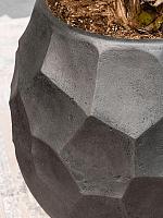 Кашпо Baq polystone nathan james balloon pueter champagne D60 H63 см