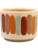 Кашпо Anna pot striped D11 H9 см