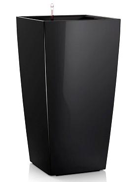 Кашпо Ola Dom Cubis Deluxe (черный лакированный)