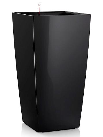 Кашпо Ola Dom Cubis Deluxe 50 (80л) черный лакированный