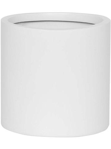 Кашпо Fiberstone puk s matt white Кашпо Fiberstone puk s matt white