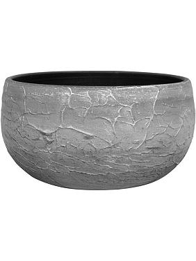 Кашпо Evi bowl antique silver Кашпо Evi bowl antique silver