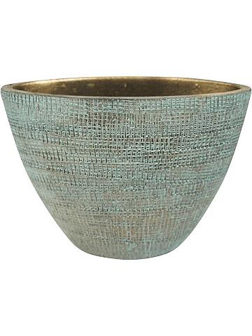 Кашпо Ryan planter shiny blue Кашпо Ryan planter shiny blue