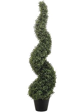 Самшит спираль в горшке искусственный Самшит спираль в горшке искусственный