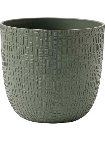 Кашпо Capi nature skin made with planter ball grass green
