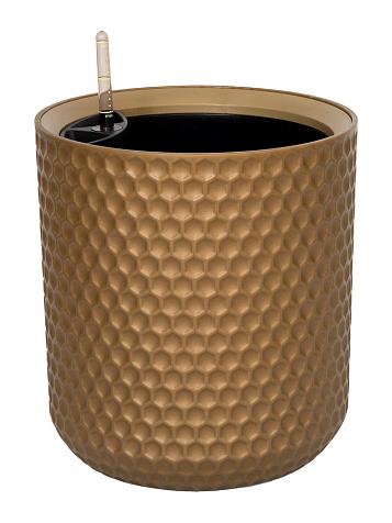Кашпо Ola Dom Kerama 33 (12л) бронзовый