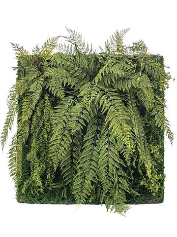 Фитостена из искусственных растений