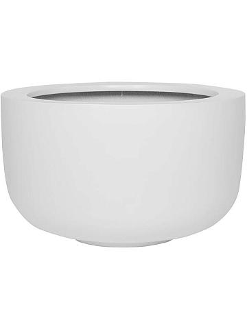 Кашпо Fiberstone sunny l matt white Кашпо Fiberstone sunny l matt white