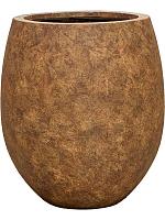 Кашпо Mineral hailey m travertine rustic antique D38 H43 см Кашпо Mineral hailey m travertine rustic antique D38 H43 см