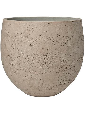Кашпо Rough mini orb xl grey washed