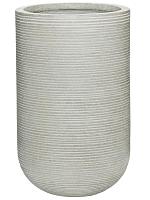 Кашпо Ridged horizontally cody s cement D28 H45 см