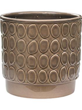 Кашпо Eno pebble pot grey